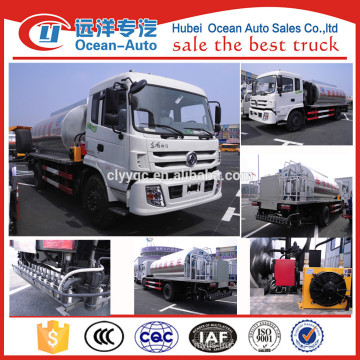 12000L Dongfeng asphalt sprinkler, mobile bitumen asphalt distributor truck